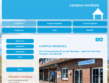 Tablet Screenshot of nordsee-gaestehaus.de